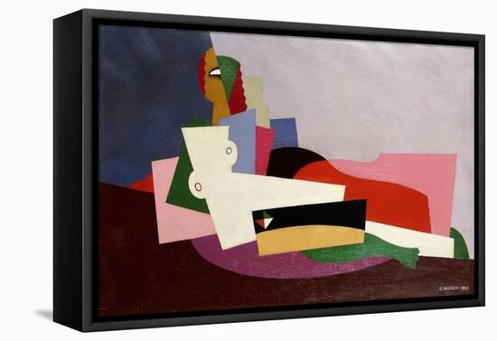 Nude Reclining, 1923-Georges Valmier-Framed Premier Image Canvas