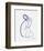 Nude Seated on Left Leg-Amedeo Modigliani-Framed Art Print