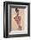 Nude Self-Portrait-Egon Schiele-Framed Art Print