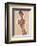 Nude Self-Portrait-Egon Schiele-Framed Art Print