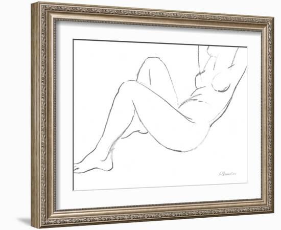 Nude Sketch II-Albena Hristova-Framed Art Print