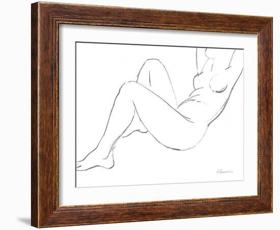 Nude Sketch II-Albena Hristova-Framed Art Print