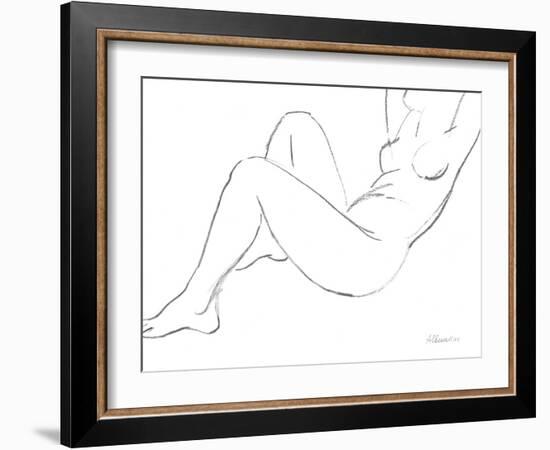 Nude Sketch II-Albena Hristova-Framed Art Print