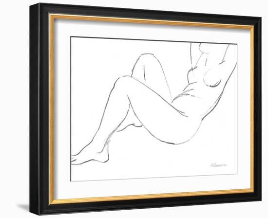 Nude Sketch II-Albena Hristova-Framed Art Print