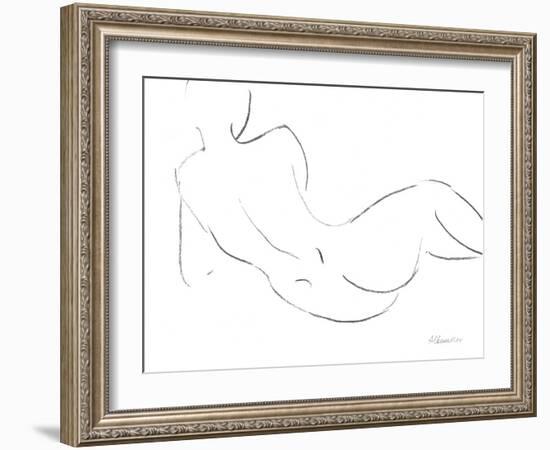 Nude Sketch III-Albena Hristova-Framed Art Print