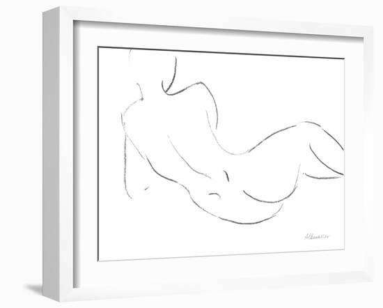 Nude Sketch III-Albena Hristova-Framed Art Print