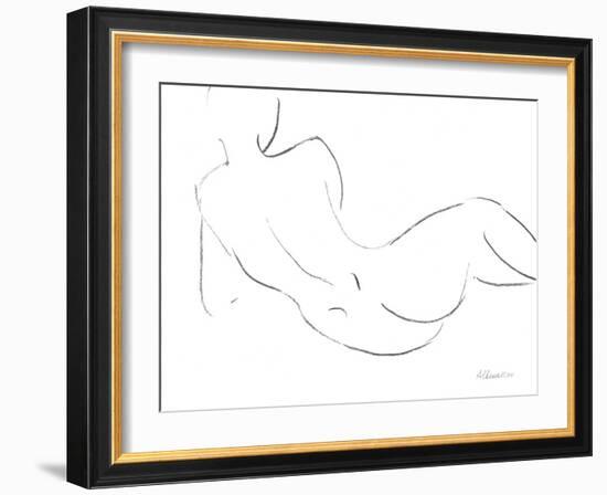 Nude Sketch III-Albena Hristova-Framed Art Print