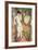 Nude Standing Against a Tree-Otto Muller-Framed Giclee Print