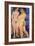 Nude Standing-Ernst Ludwig Kirchner-Framed Giclee Print