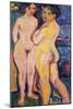 Nude Standing-Ernst Ludwig Kirchner-Mounted Giclee Print