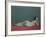 Nude Stretched Out on a Piece of Cloth, 1909-Félix Vallotton-Framed Giclee Print