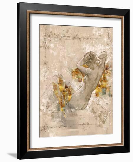 Nude Study 1-Marta Wiley-Framed Art Print