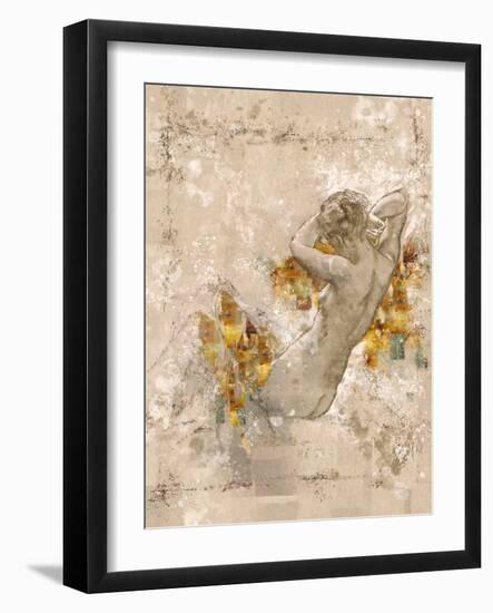 Nude Study 1-Marta Wiley-Framed Art Print