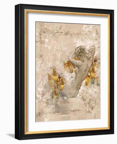 Nude Study 1-Marta Wiley-Framed Art Print