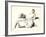 Nude Study, Classic on a Couch, 1923-24-George Wesley Bellows-Framed Giclee Print