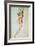 Nude, Study for the Battle of Cascina-Michelangelo Buonarroti-Framed Giclee Print