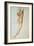 Nude, Study for the Battle of Cascina-Michelangelo Buonarroti-Framed Giclee Print