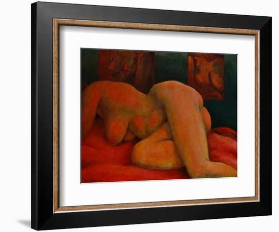 Nude Study, no.1-John Newcomb-Framed Giclee Print