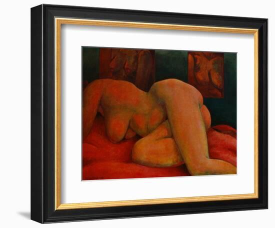 Nude Study, no.1-John Newcomb-Framed Giclee Print