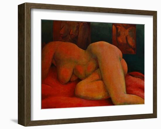 Nude Study, no.1-John Newcomb-Framed Giclee Print