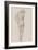 Nude study of Andromeda-Edward Burne-Jones-Framed Art Print