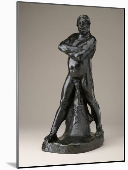 Nude Study of Balzac with Folded Arms ( C ), Modeled 1892, Musée Rodin Cast 1972 (Bronze)-Auguste Rodin-Mounted Giclee Print