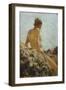 Nude Study-Henry Scott Tuke-Framed Giclee Print