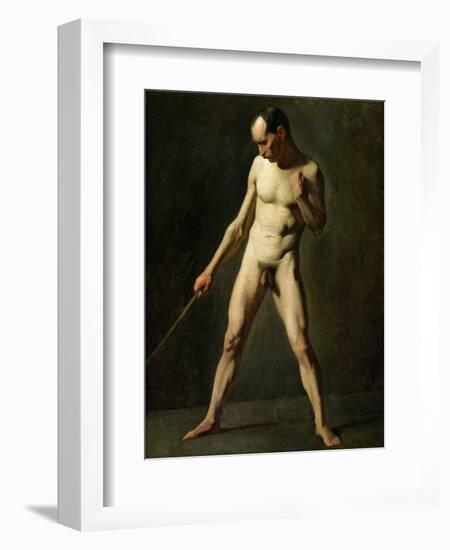 Nude Study-Jean-François Millet-Framed Giclee Print