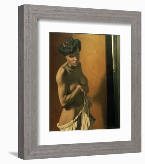 Nude Tanned Torso-Félix Vallotton-Framed Giclee Print