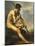 Nude Warrior with a Spear, C.1816-Théodore Géricault-Mounted Giclee Print