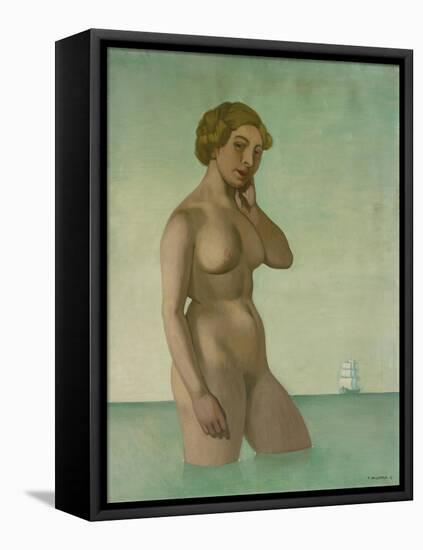 Nude with a Frigate, 1916-Félix Vallotton-Framed Premier Image Canvas