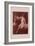 Nude with a Lion-Emile Tabary-Framed Art Print