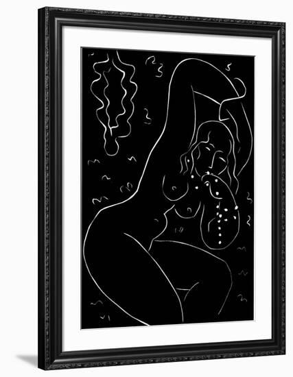 Nude with Bracelet-Henri Matisse-Framed Art Print