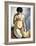 Nude with Coral Necklace-Auguste Macke-Framed Giclee Print