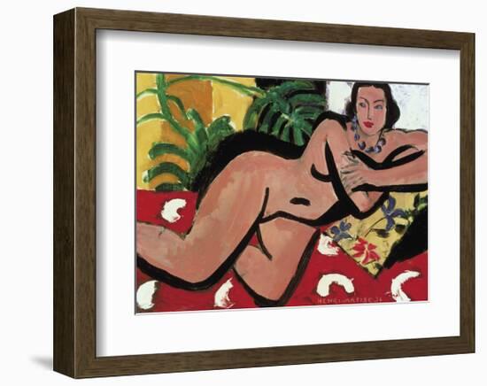 Nude With Palms, 1936-Henri Matisse-Framed Art Print