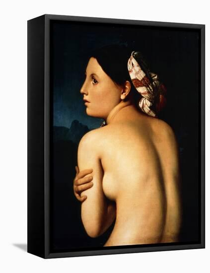 Nude Woman Displaying her Back, 1807-Jean-Auguste-Dominique Ingres-Framed Premier Image Canvas