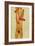 Nude Woman Iwith Folded Arms, 1910-Egon Schiele-Framed Giclee Print