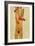 Nude Woman Iwith Folded Arms, 1910-Egon Schiele-Framed Giclee Print