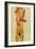 Nude Woman Iwith Folded Arms, 1910-Egon Schiele-Framed Giclee Print