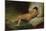 Nude Woman Lying on a Bed, C.1824-26 (Oil on Canvas)-Ferdinand Victor Eugene Delacroix-Mounted Giclee Print