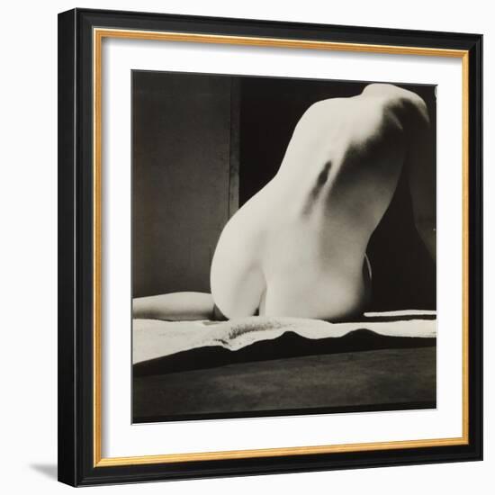 Nude Woman's Back-Curtis Moffat-Framed Giclee Print