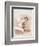 Nude Woman Sitting, Drying Her Right Foot-Pierre-Auguste Renoir-Framed Art Print