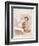 Nude Woman Sitting, Drying Her Right Foot-Pierre-Auguste Renoir-Framed Art Print