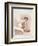 Nude Woman Sitting, Drying Her Right Foot-Pierre-Auguste Renoir-Framed Art Print