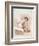 Nude Woman Sitting, Drying Her Right Foot-Pierre-Auguste Renoir-Framed Art Print