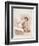 Nude Woman Sitting, Drying Her Right Foot-Pierre-Auguste Renoir-Framed Art Print