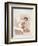 Nude Woman Sitting, Drying Her Right Foot-Pierre-Auguste Renoir-Framed Art Print