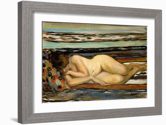 Nude Woman Sleeping; Nu Allonge-Henri Lebasque-Framed Giclee Print