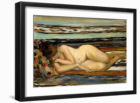 Nude Woman Sleeping; Nu Allonge-Henri Lebasque-Framed Giclee Print