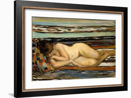 Nude Woman Sleeping; Nu Allonge-Henri Lebasque-Framed Giclee Print